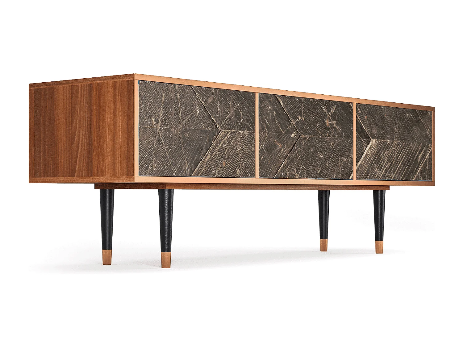 Meuble TV - 170х59х48 cm - T4 - Wise Tree, Noyer