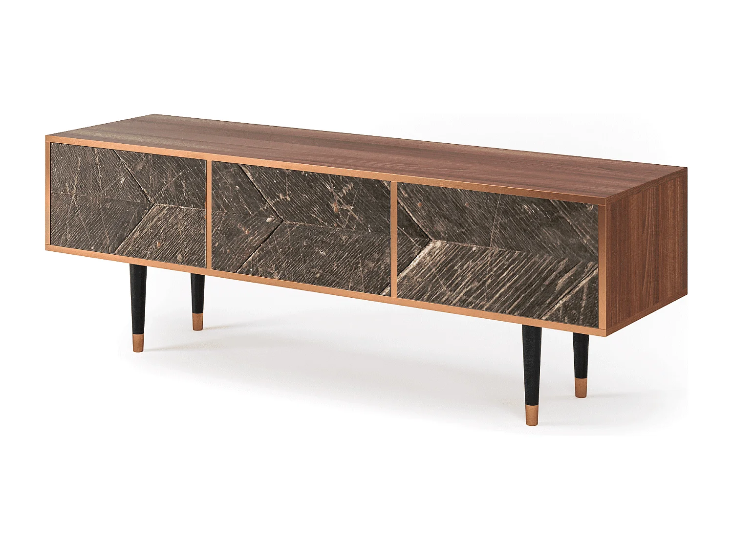 Meuble TV - 170х59х48 cm - T4 - Wise Tree, Noyer