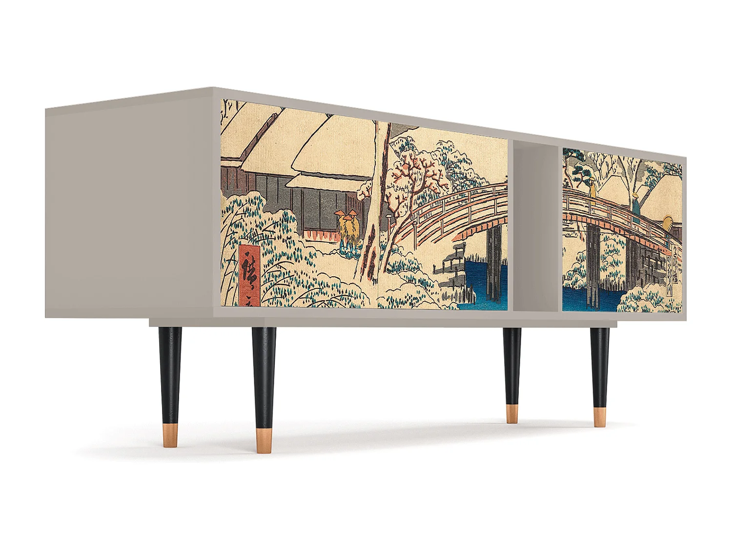 TV-Möbel - 170х69х48 cm - T1 - Katabira River, Sand