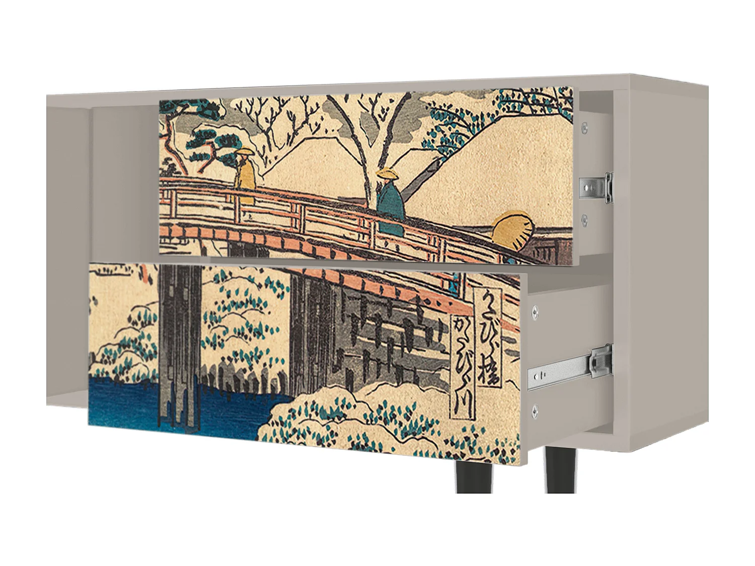 TV-Möbel - 170х69х48 cm - T1 - Katabira River, Sand