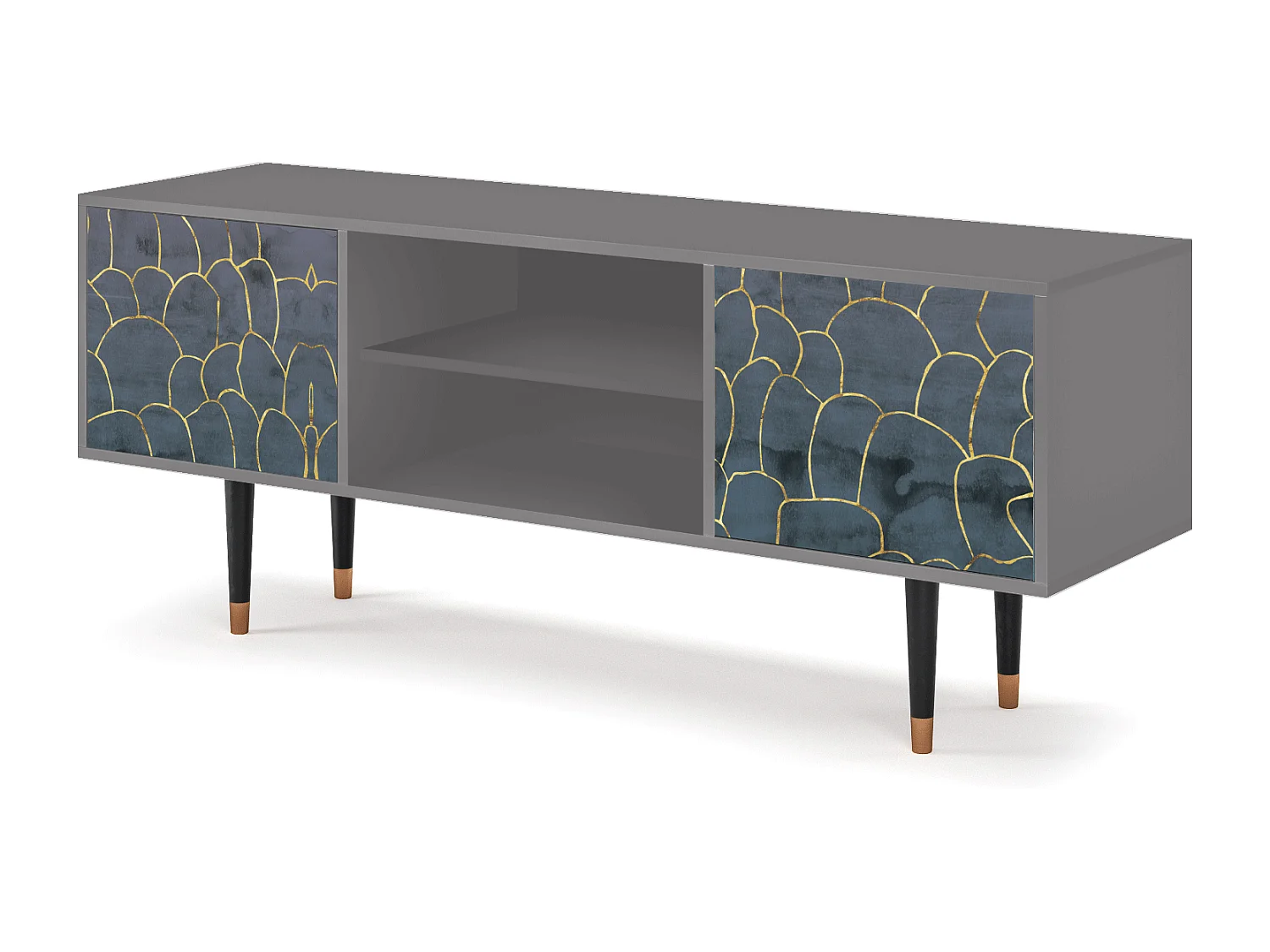 Meuble TV - 170х69х48 cm - T2 - Blue Lagoon, Gris