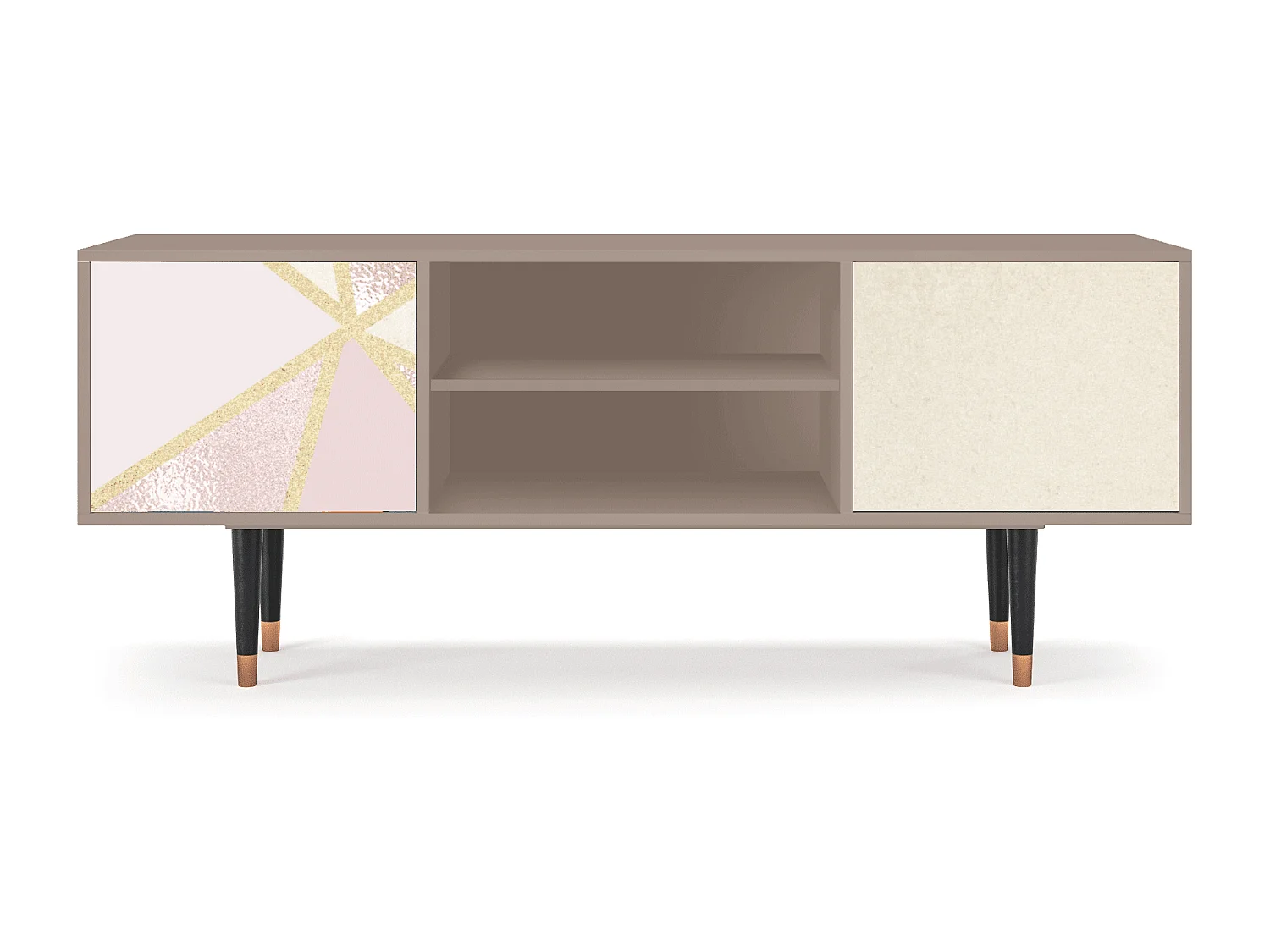 Meuble TV - 170х69х48 cm - T2 - Cosmopolitan Diva, Latte