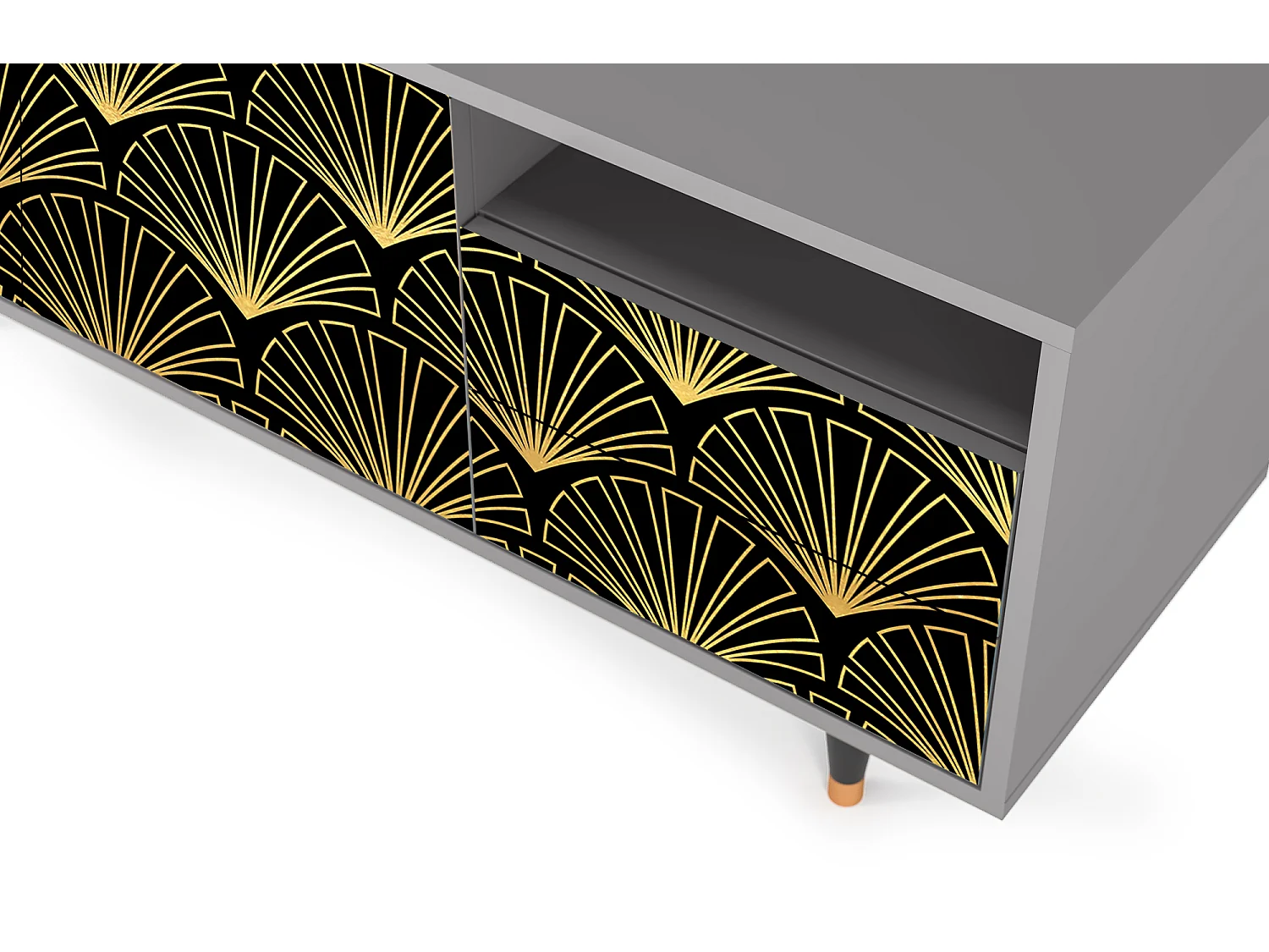 Mobile TV - 125х56х41 cm - T7 - Bird of Juno, Grigio