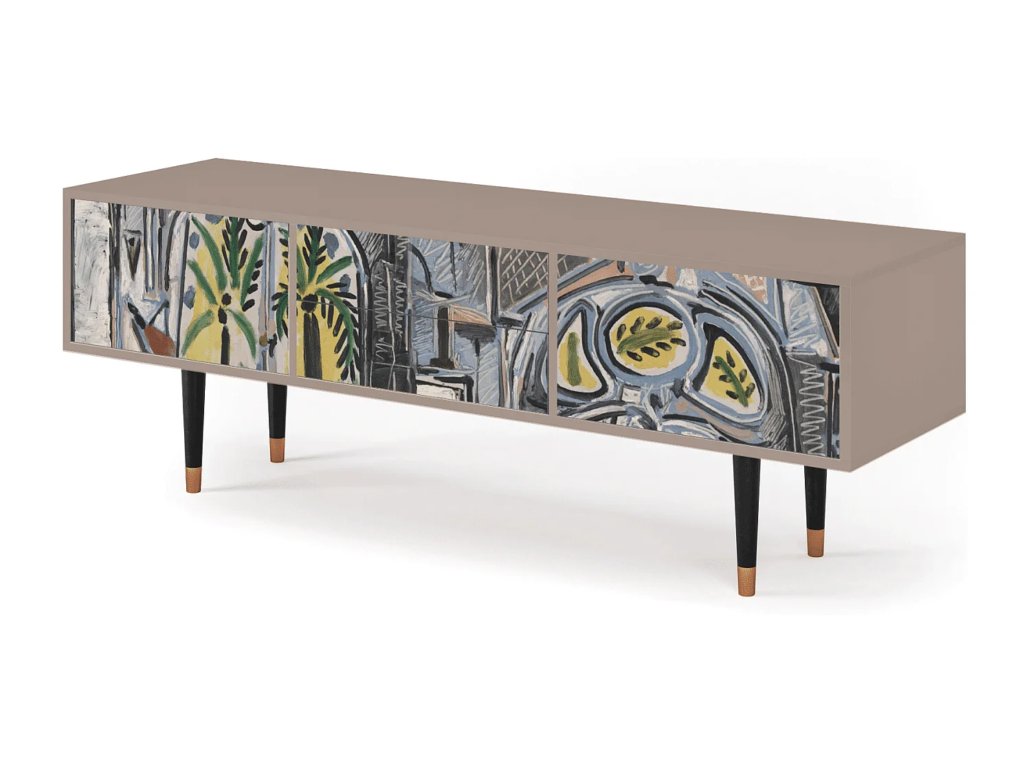 Szafka RTV - 170х59х48 cm - T4 - The Studio , Latte