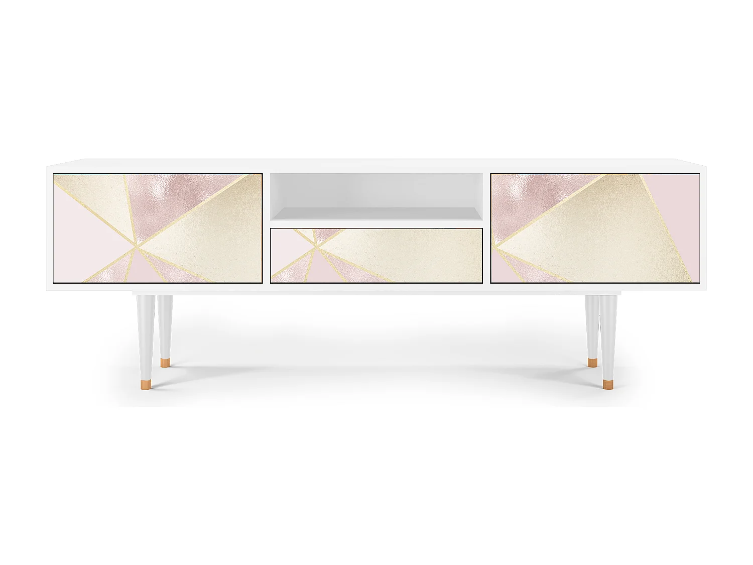 Meuble TV - 170х59х41 cm - T6 - Cosmopolitan Diva, Blanc