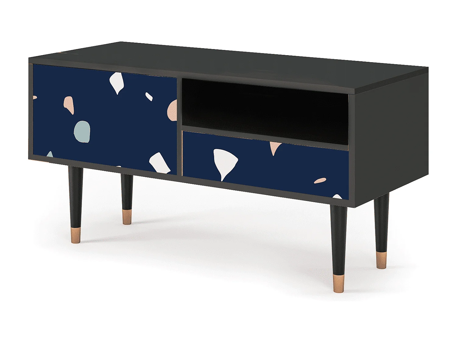 Meuble TV - 115х59х48 cm - T3 - Space Satellites, Anthracite