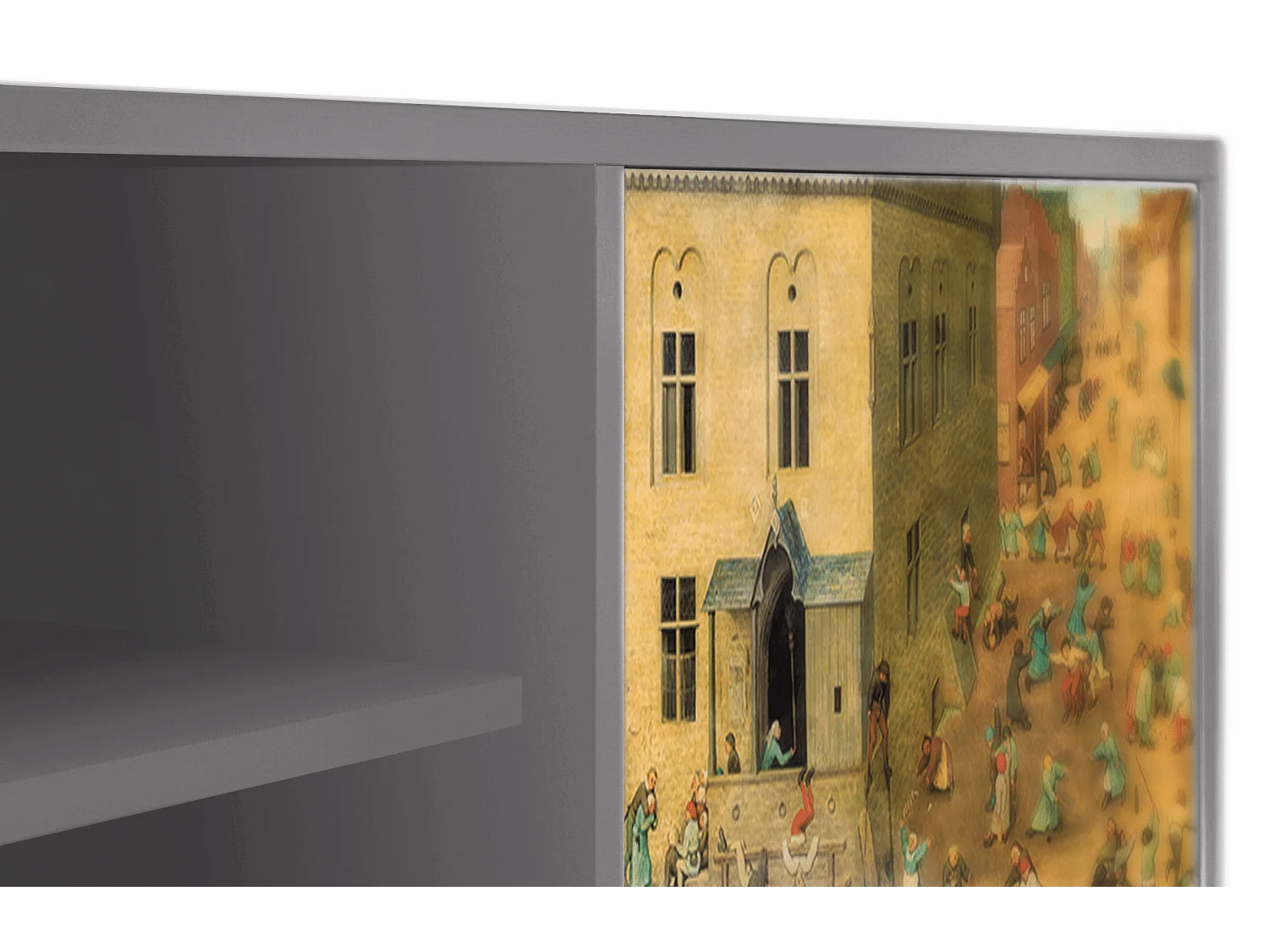 Meuble TV - 170х69х48 cm - T2 - Children Games, Gris