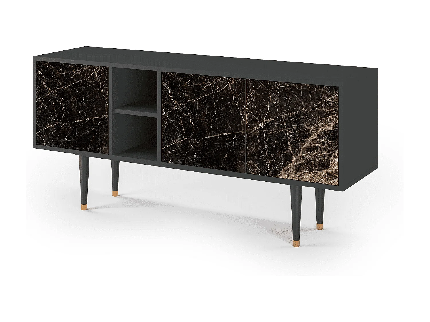 TV-meubel - 150х69х41 cm - T5 - Night Abyss, Antraciet