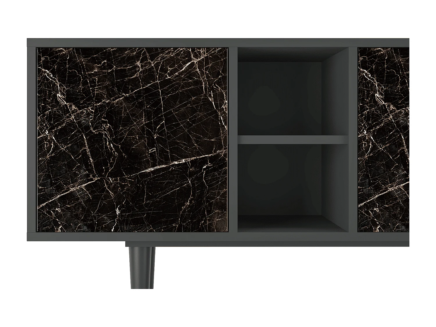 TV-meubel - 150х69х41 cm - T5 - Night Abyss, Antraciet