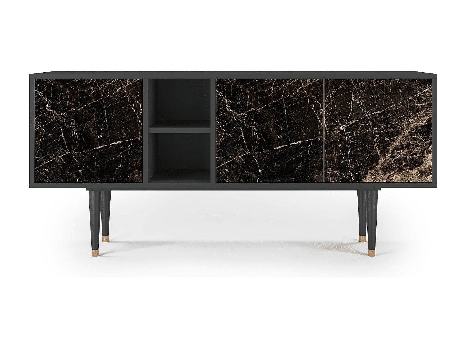 TV-meubel - 150х69х41 cm - T5 - Night Abyss, Antraciet