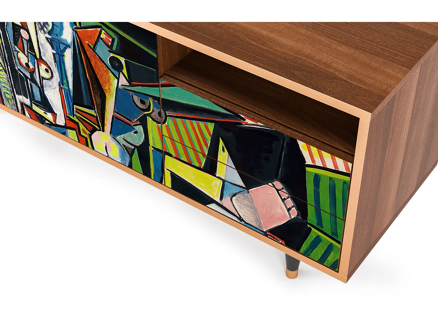 Mobile TV - 125х56х41 cm - T7 - Women of Algiers, Noce