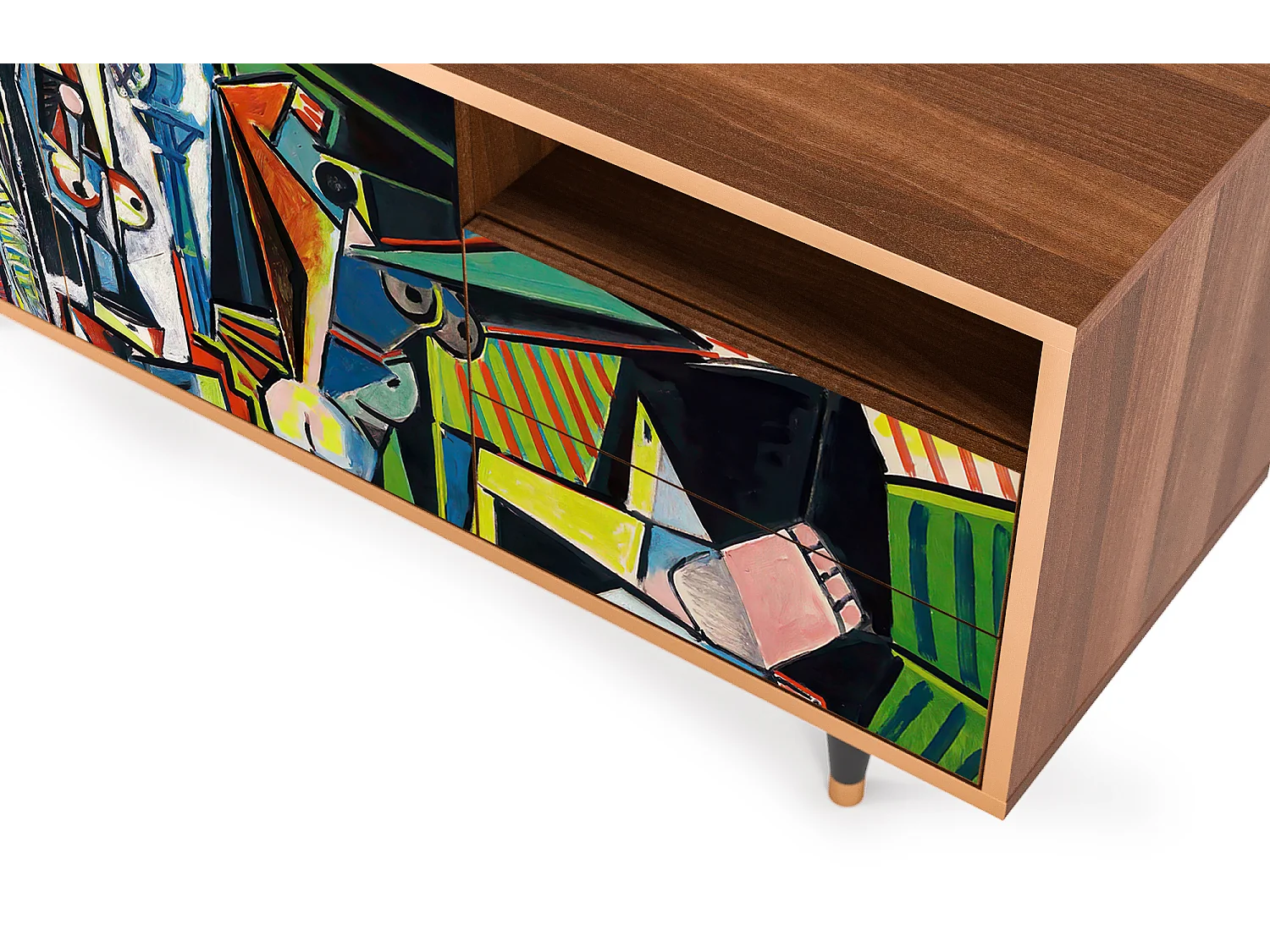 Mobile TV - 125х56х41 cm - T7 - Women of Algiers, Noce