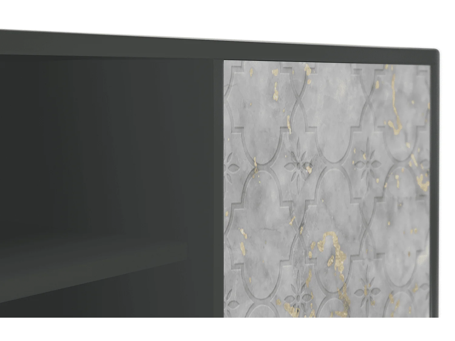 Mueble de TV - 170х69х48 cm - T2 - Mariana Trench, Antracite