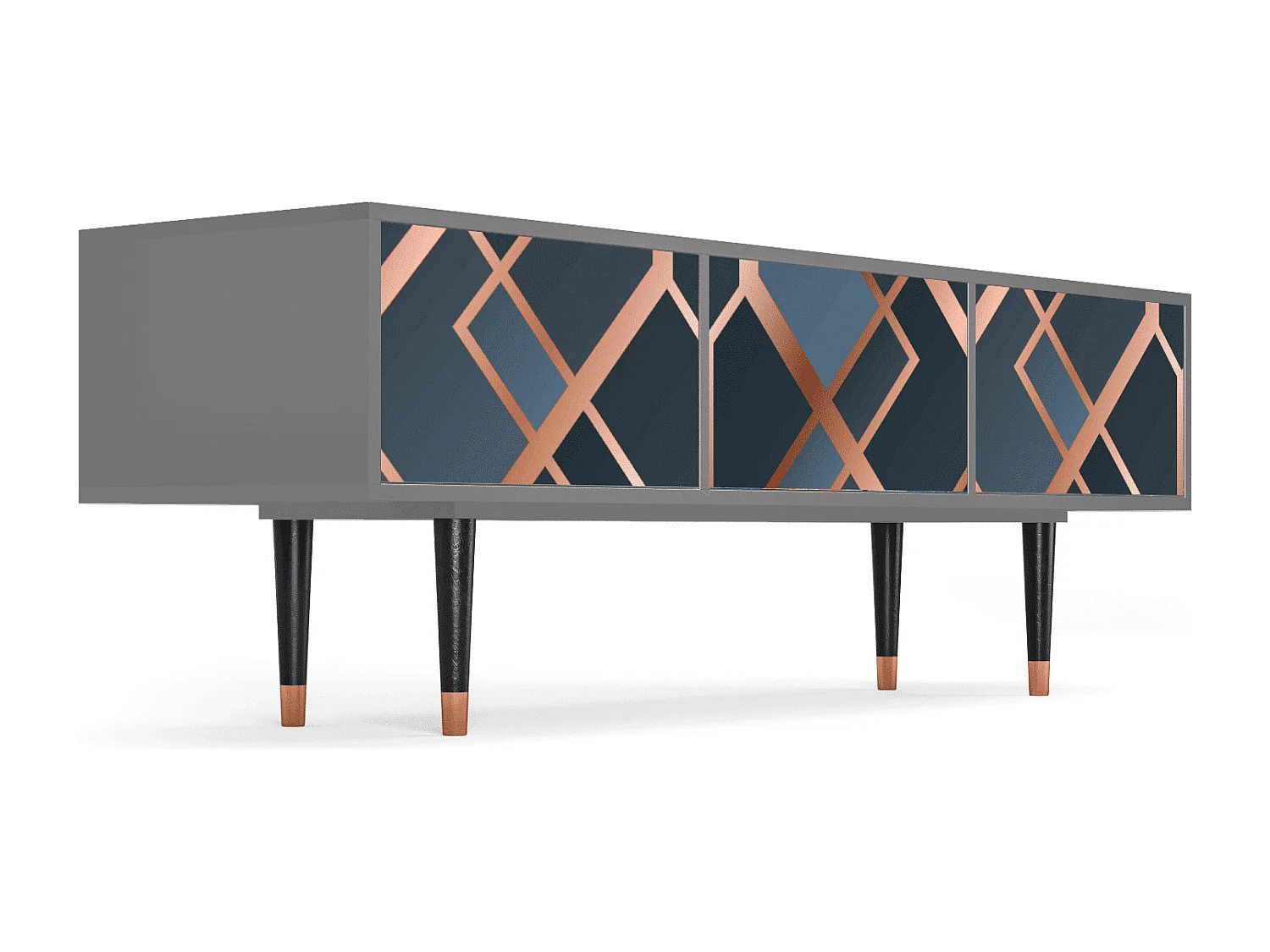 TV-Möbel - 170х59х48 cm - T4 - Ashy 1920', Grau