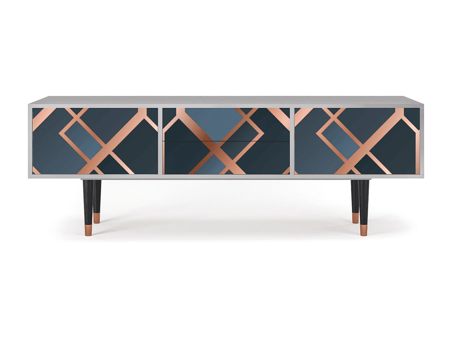 Mobile TV - 170х59х48 cm - T4 - Ashy 1920', Grigio