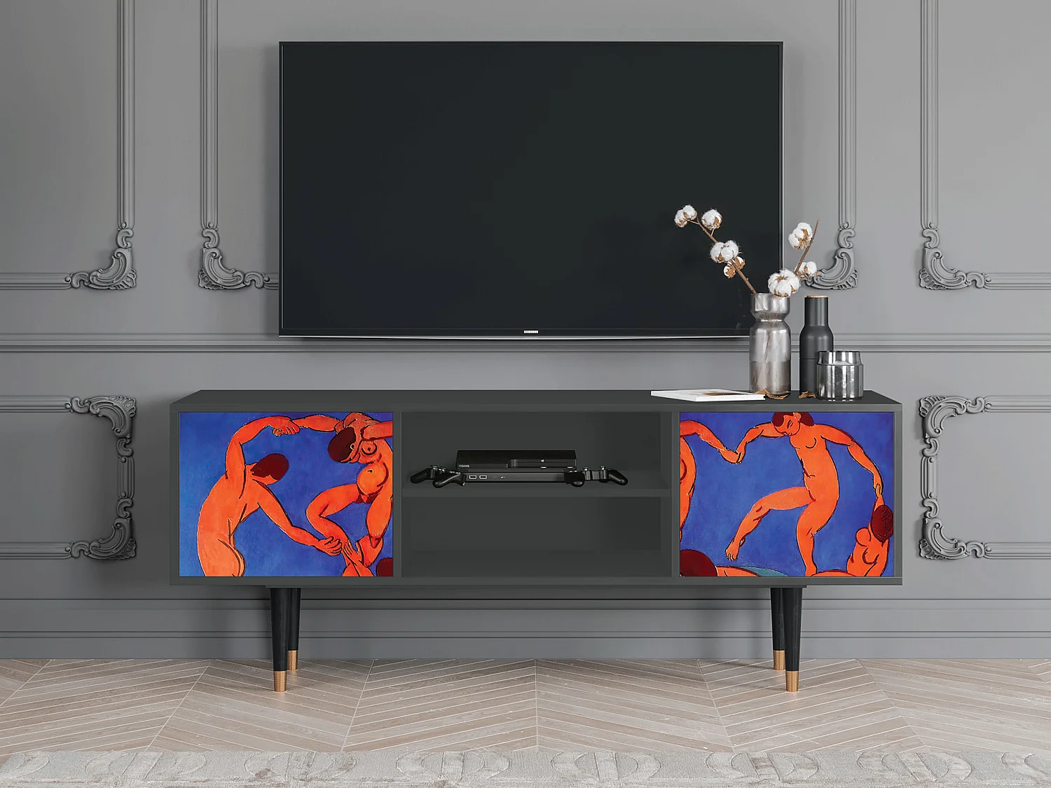 TV-Möbel - 170х69х48 cm - T2 - The Dance by Matisse , Anthrazit