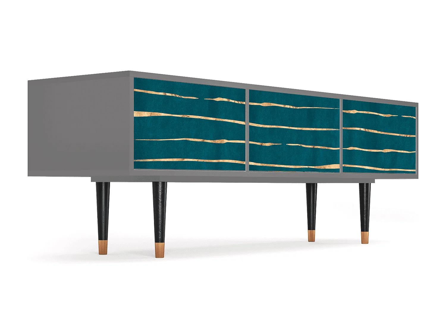 Meuble TV - 170х59х48 cm - T4 - Ocean Drive, Gris