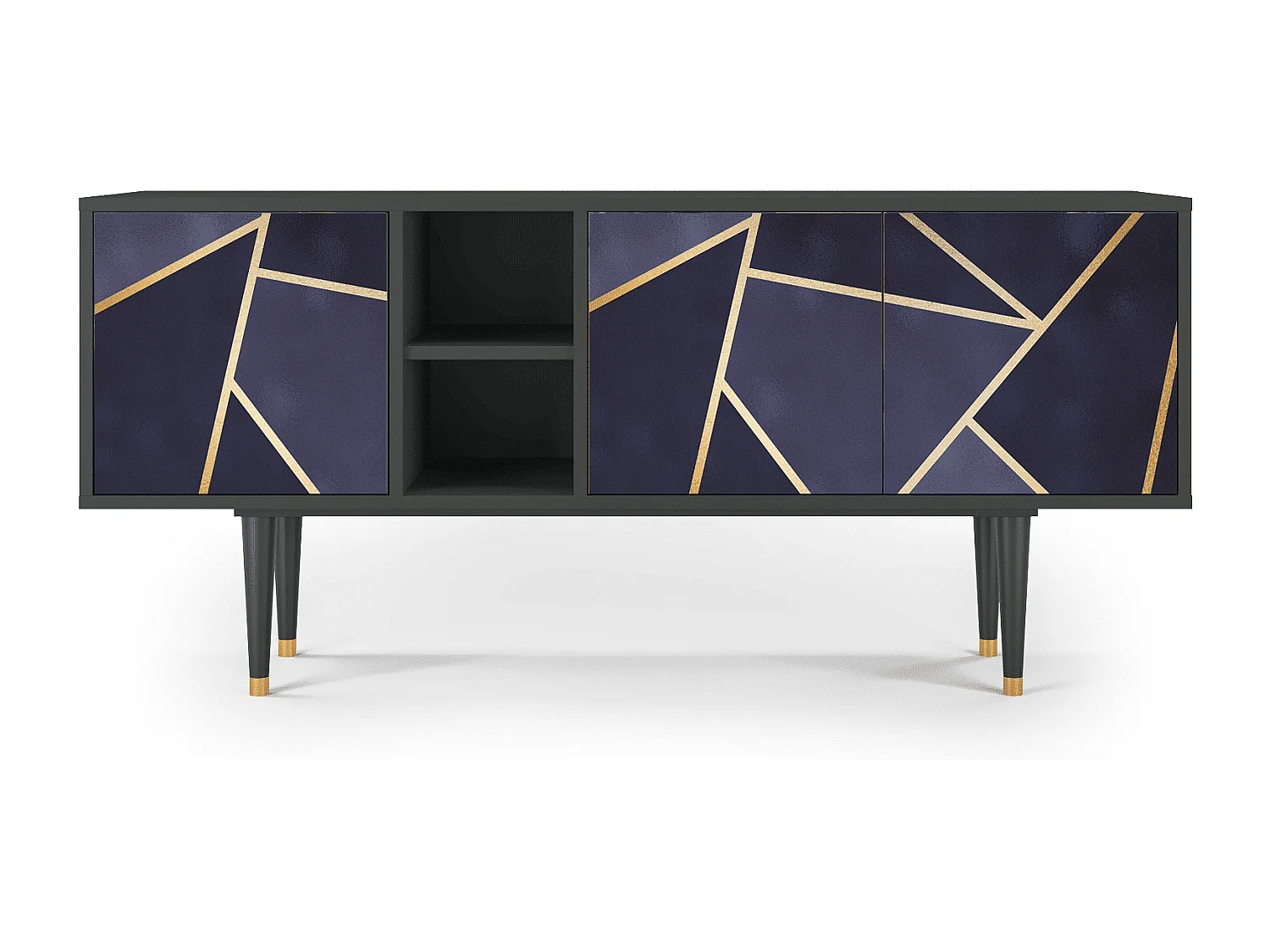 TV-Möbel - 150х69х41 cm - T5 - The Amethyst, Anthrazit