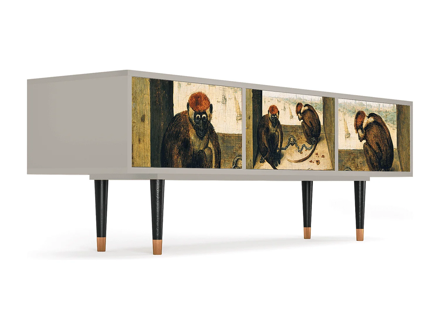 TV-meubel - 170х59х48 cm - T4 - Two Monkeys, Zand