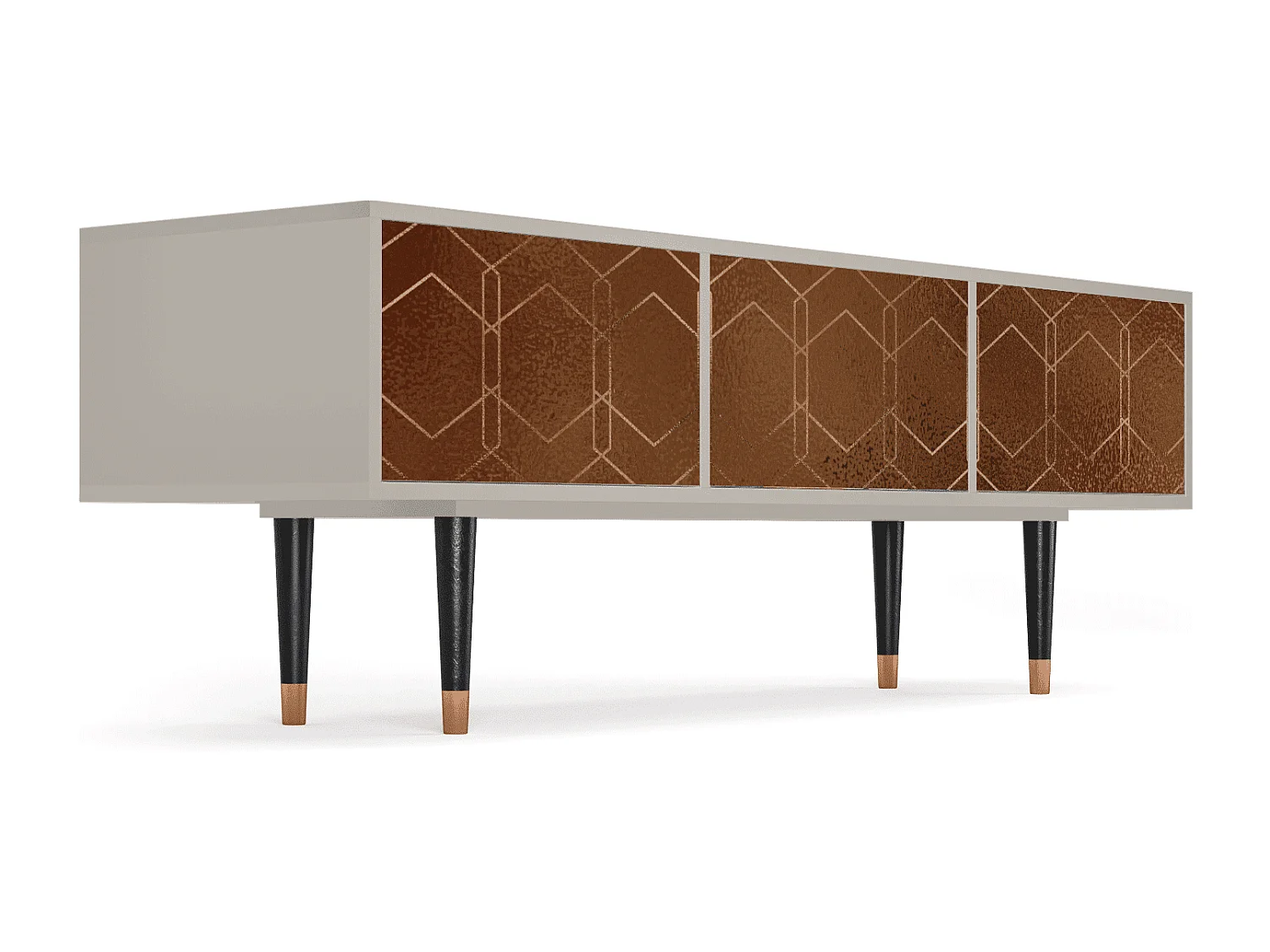 Mueble de TV - 170х59х48 cm - T4 - Chocolate Bar, Arena