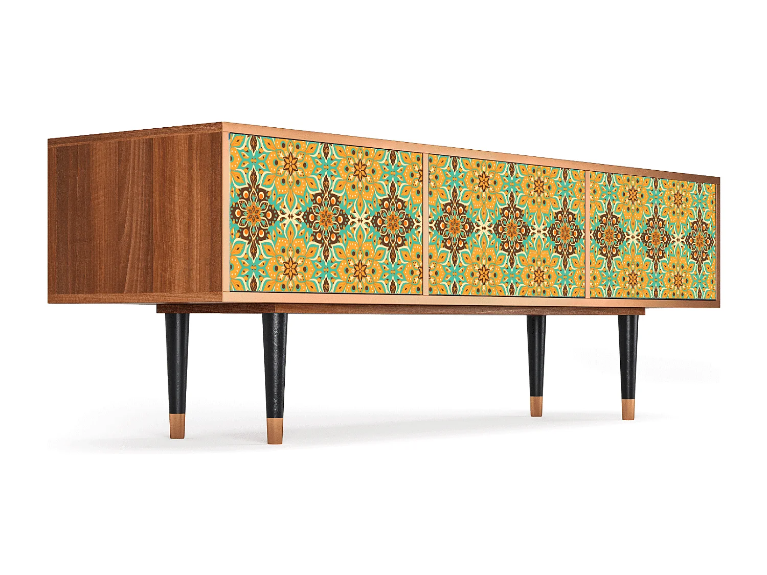 Mobile TV - 170х59х48 cm - T4 - Indian Spices, Noce