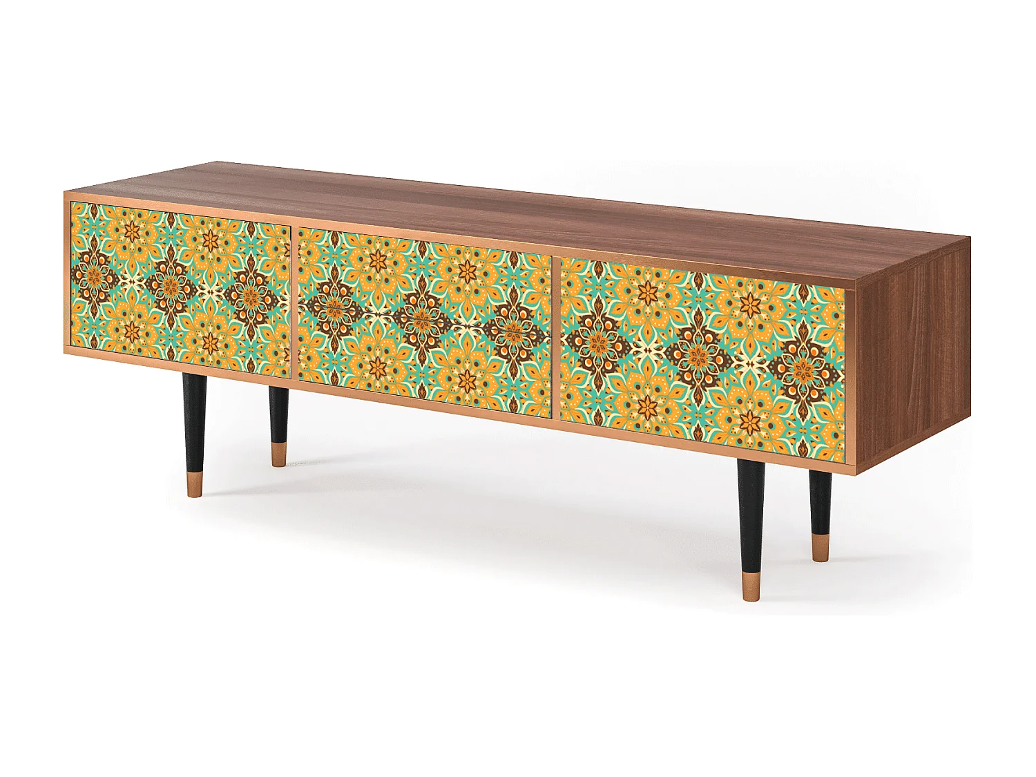 Meuble TV - 170х59х48 cm - T4 - Indian Spices, Noyer