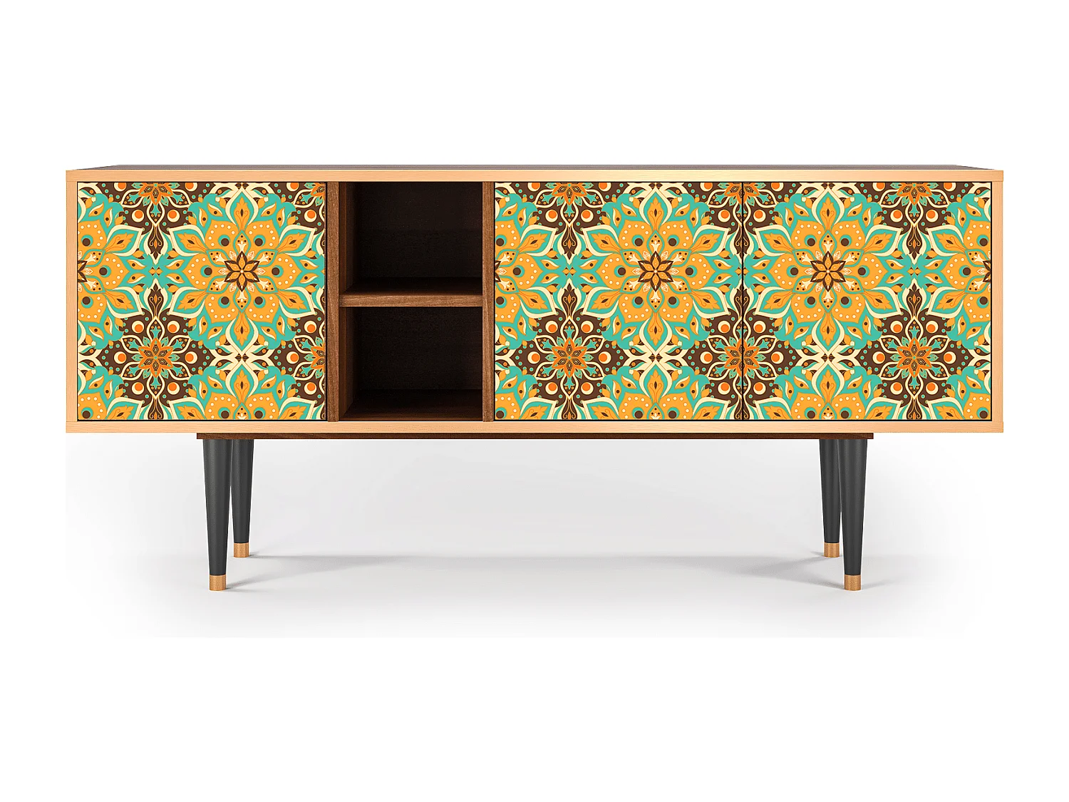 Meuble TV - 150х69х41 cm - T5 - Indian Spices, Noyer