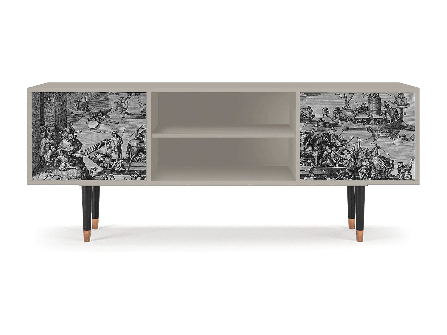 Mueble de TV - 170х69х48 cm - T2 - Saint Martin, Areia