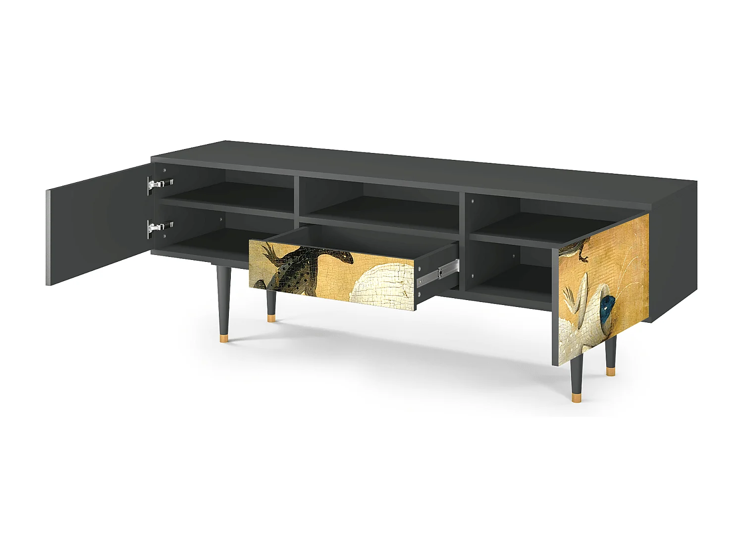 TV-Möbel - 170х59х41 cm - T6 - The Garden by Bosch, Anthrazit