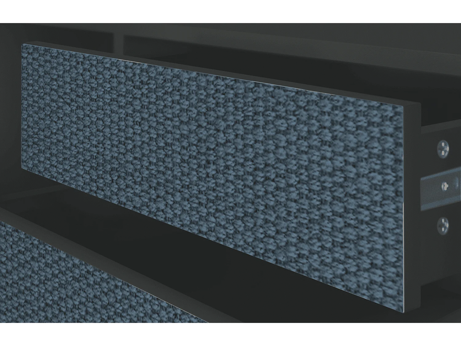 Szafka RTV - 170х59х48 cm - T4 - Knitted Pattern, Antracyt