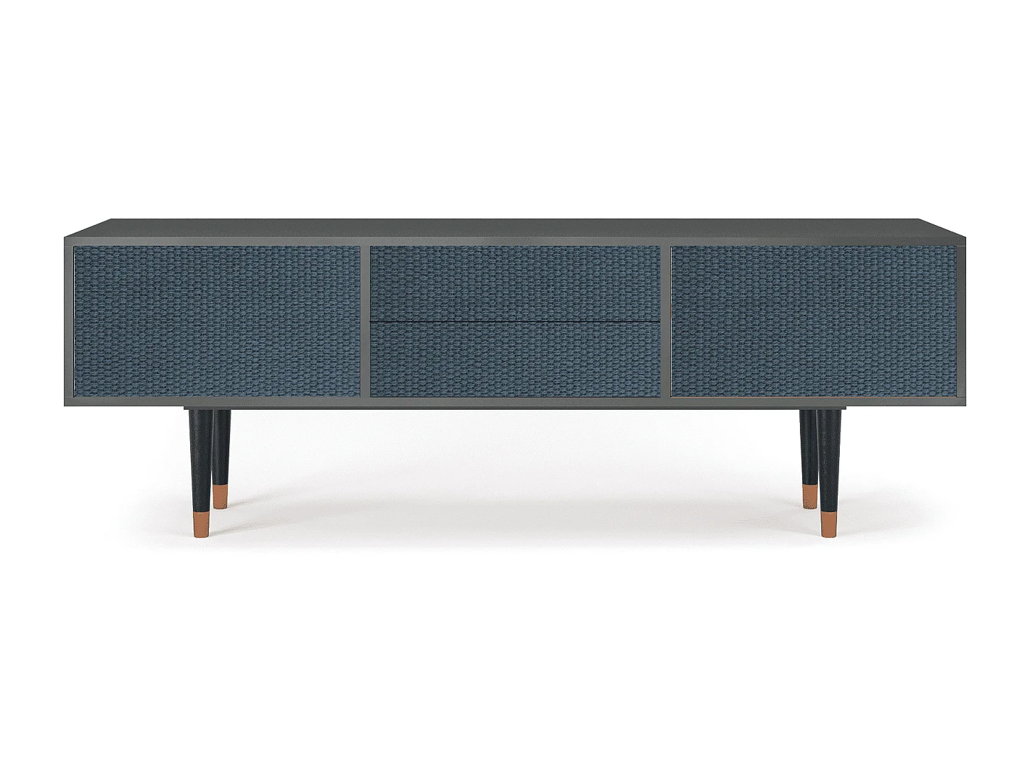 TV-meubel - 170х59х48 cm - T4 - Knitted Pattern, Antraciet