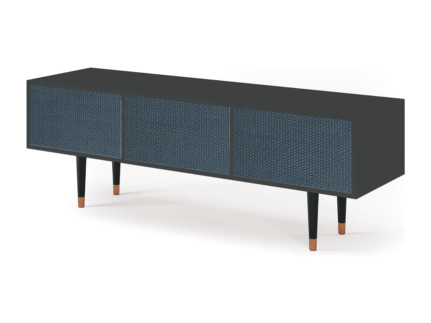 TV-meubel - 170х59х48 cm - T4 - Knitted Pattern, Antraciet