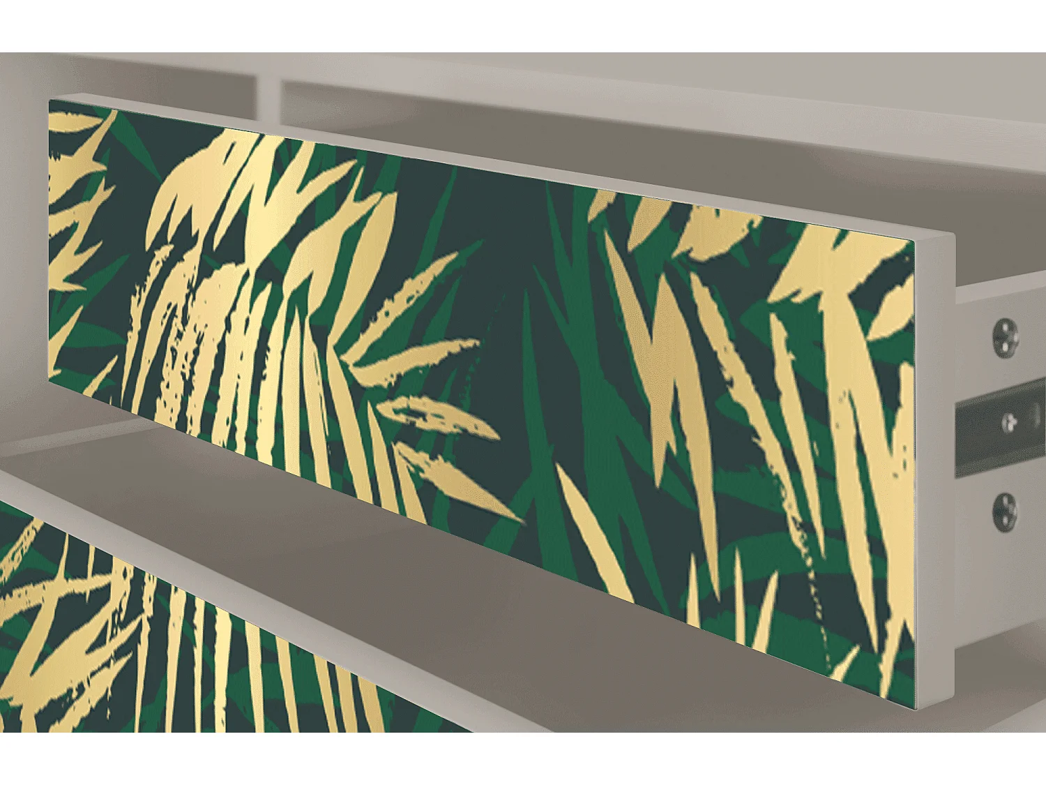 Meuble TV - 170х59х48 cm - T4 - Sunny Palm Tree, Sable