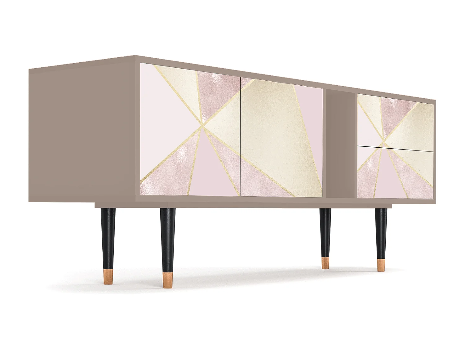 Meuble TV - 170х69х48 cm - T1 - Cosmopolitan Diva, Latte