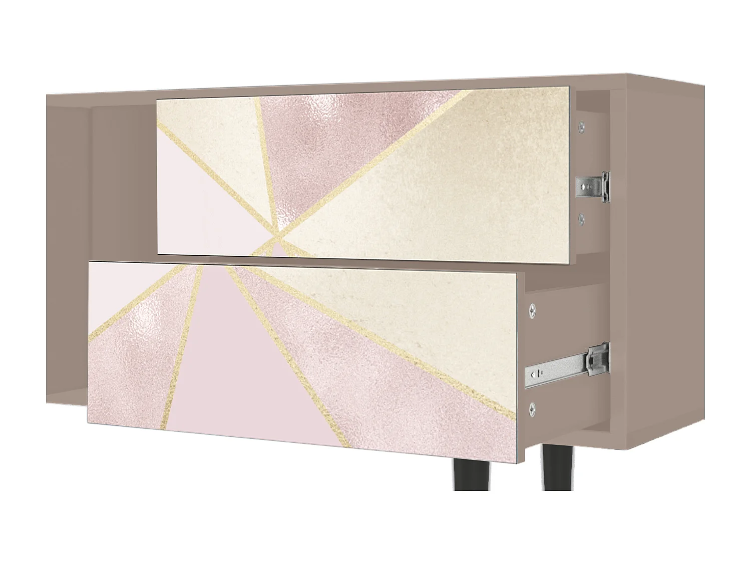 Meuble TV - 170х69х48 cm - T1 - Cosmopolitan Diva, Latte