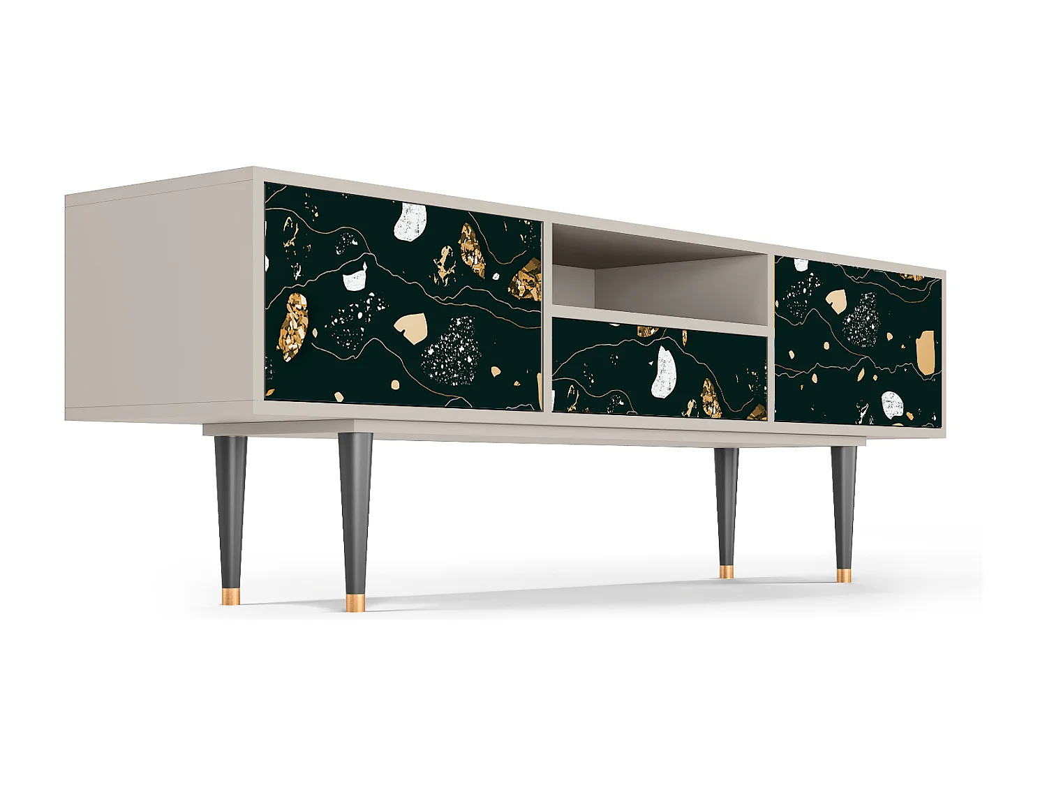TV-Möbel - 170х59х41 cm - T6 - Space Rocks, Sand