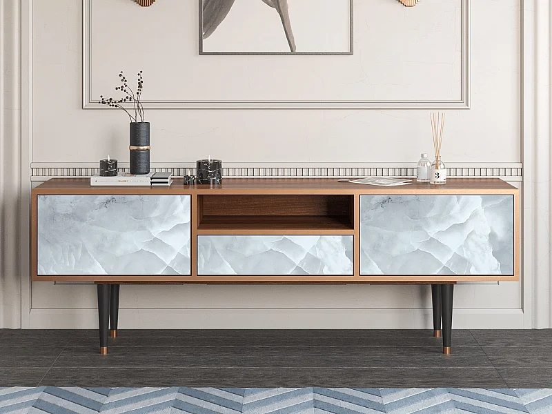 Meuble TV - 170х59х41 cm - T6 - The Onyx, Noyer