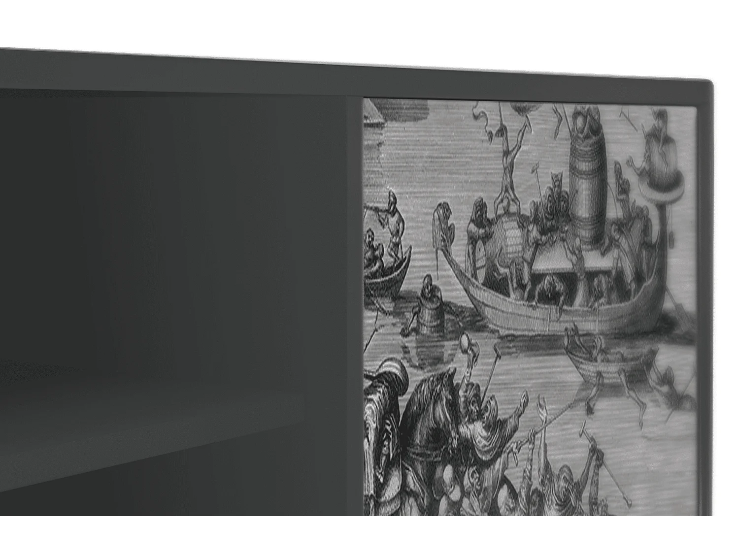 Mueble de TV - 170х69х48 cm - T2 - Saint Martin, Antracite