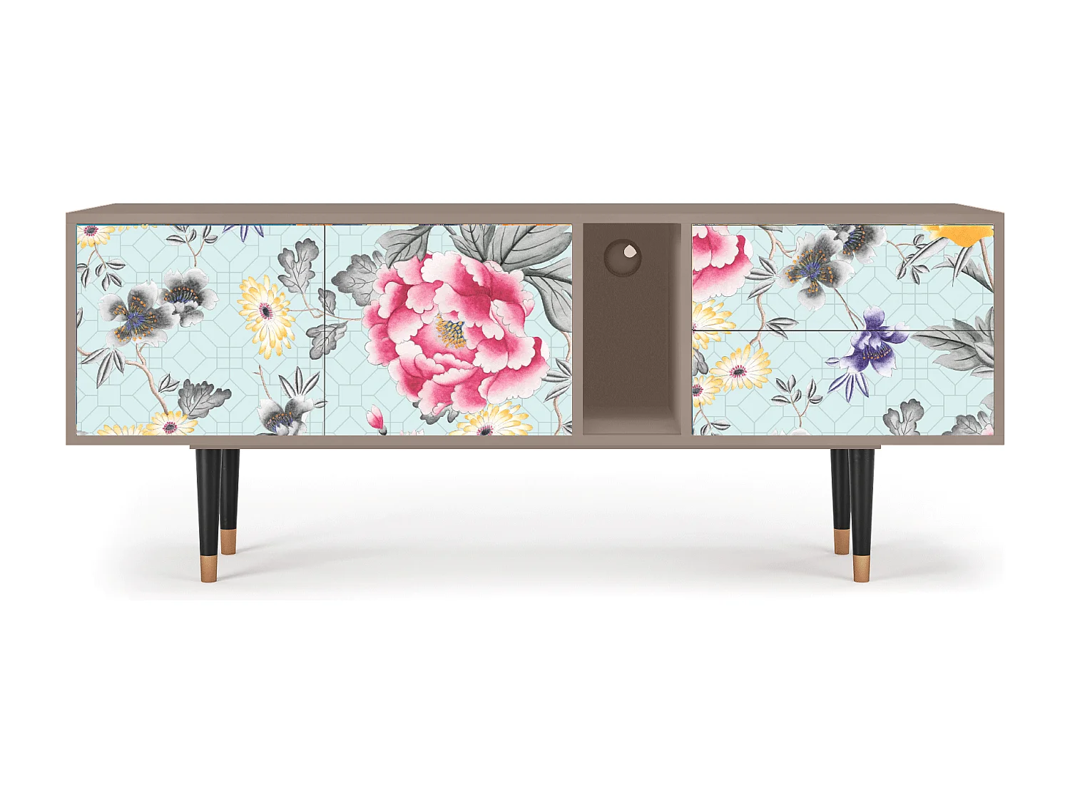 TV-Möbel - 170х69х48 cm - T1 - Sky Garden, Latte