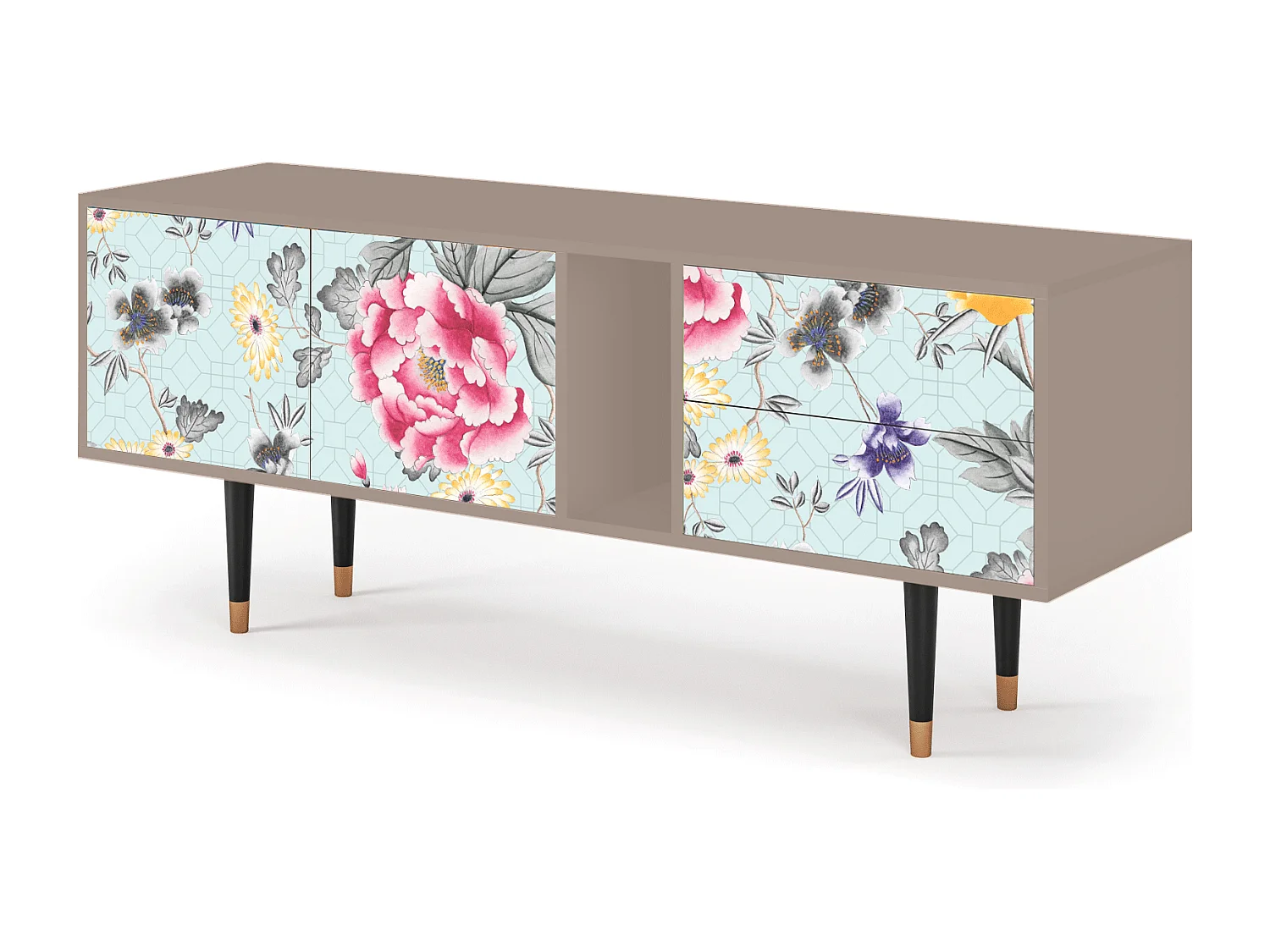 TV-Möbel - 170х69х48 cm - T1 - Sky Garden, Latte