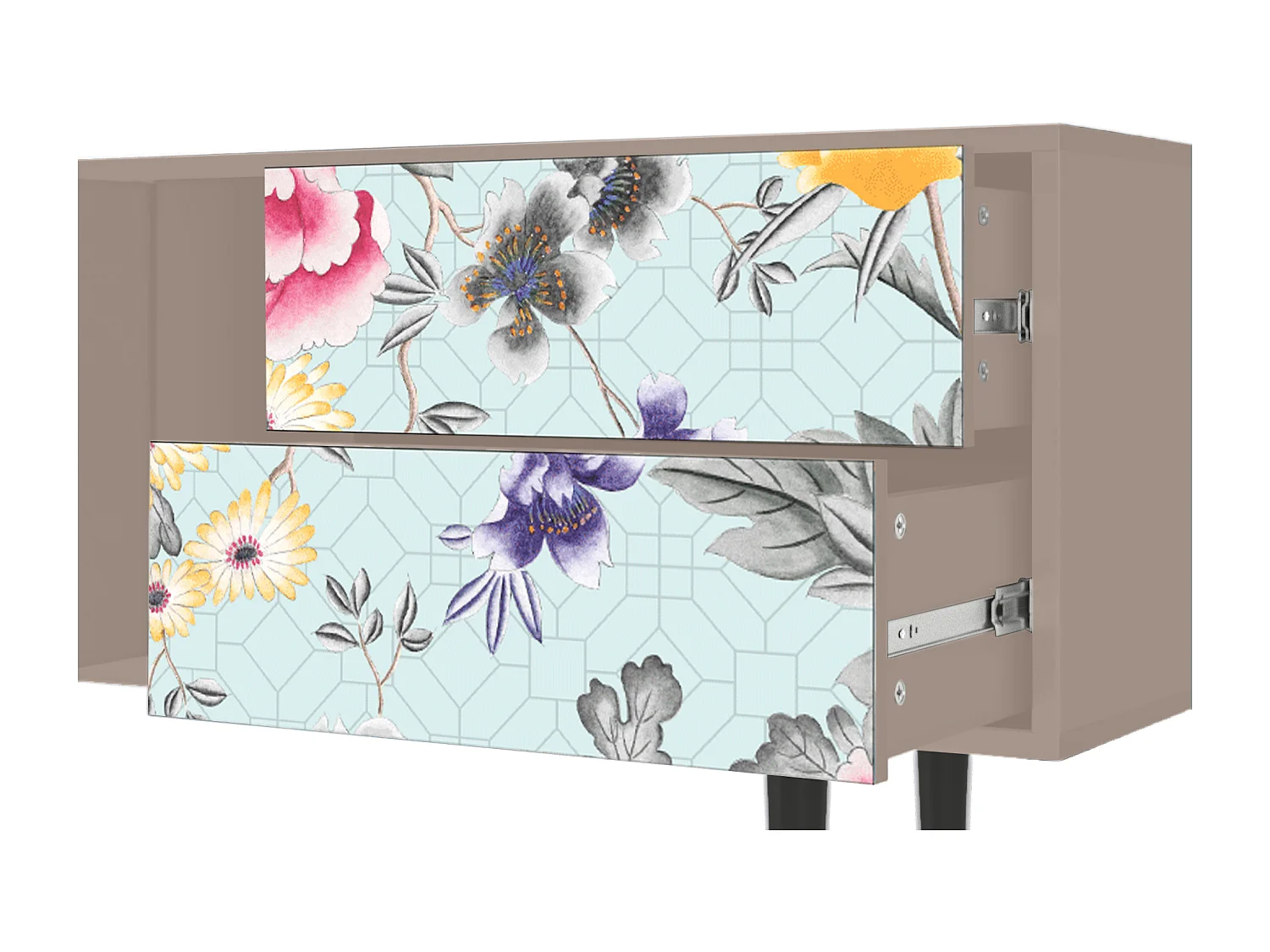 TV-Möbel - 170х69х48 cm - T1 - Sky Garden, Latte