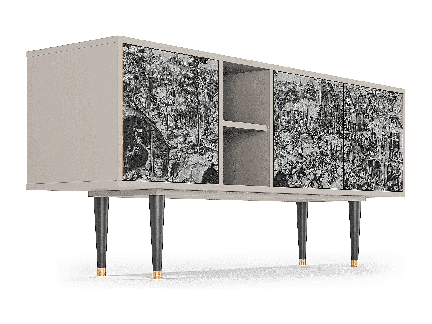 TV-Möbel - 150х69х41 cm - T5 - The Festival of Saint, Sand