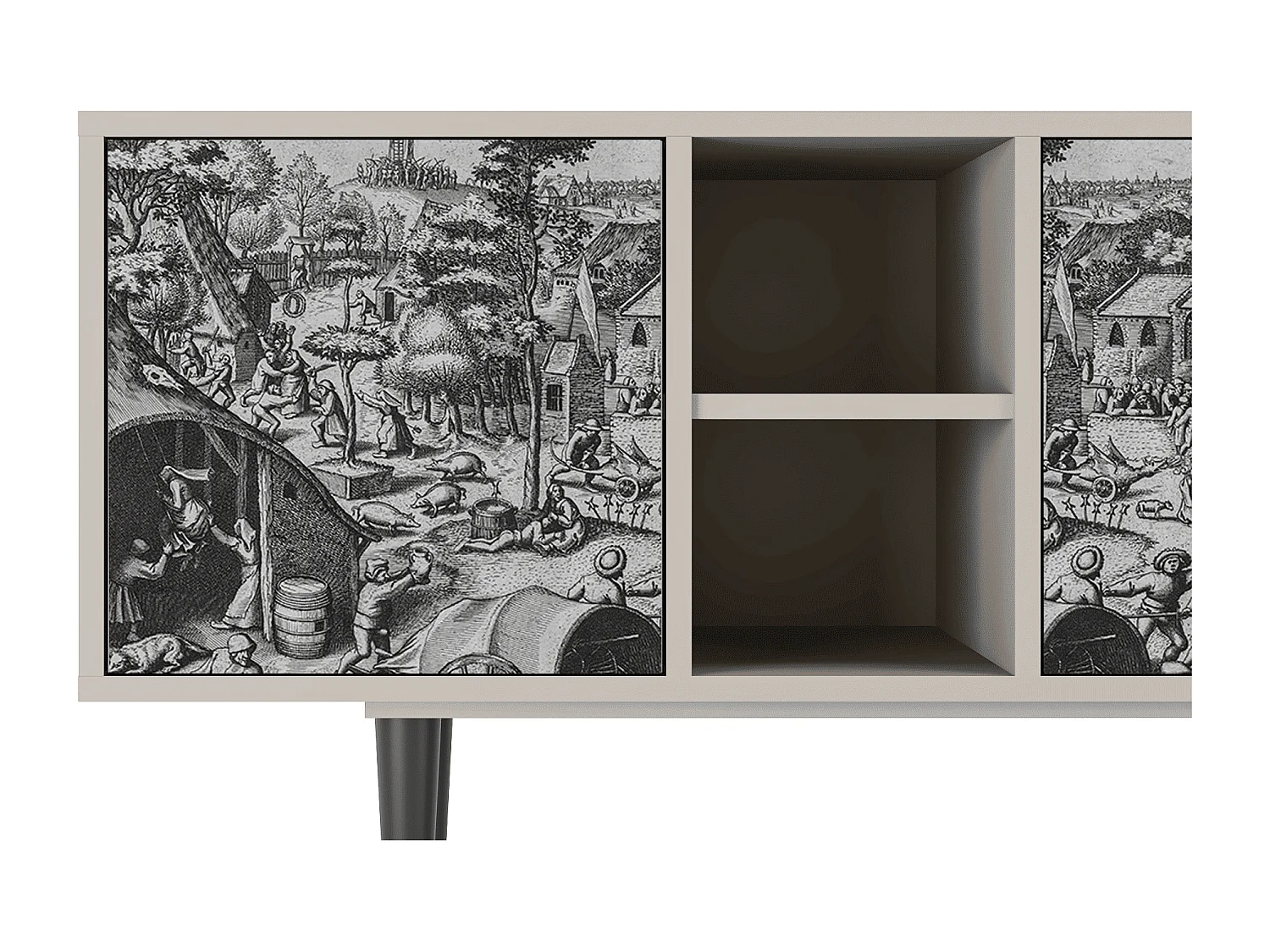 TV-Möbel - 150х69х41 cm - T5 - The Festival of Saint, Sand