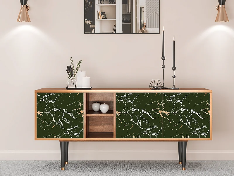 Meuble TV - 150х69х41 cm - T5 - Amazon Forest, Noyer