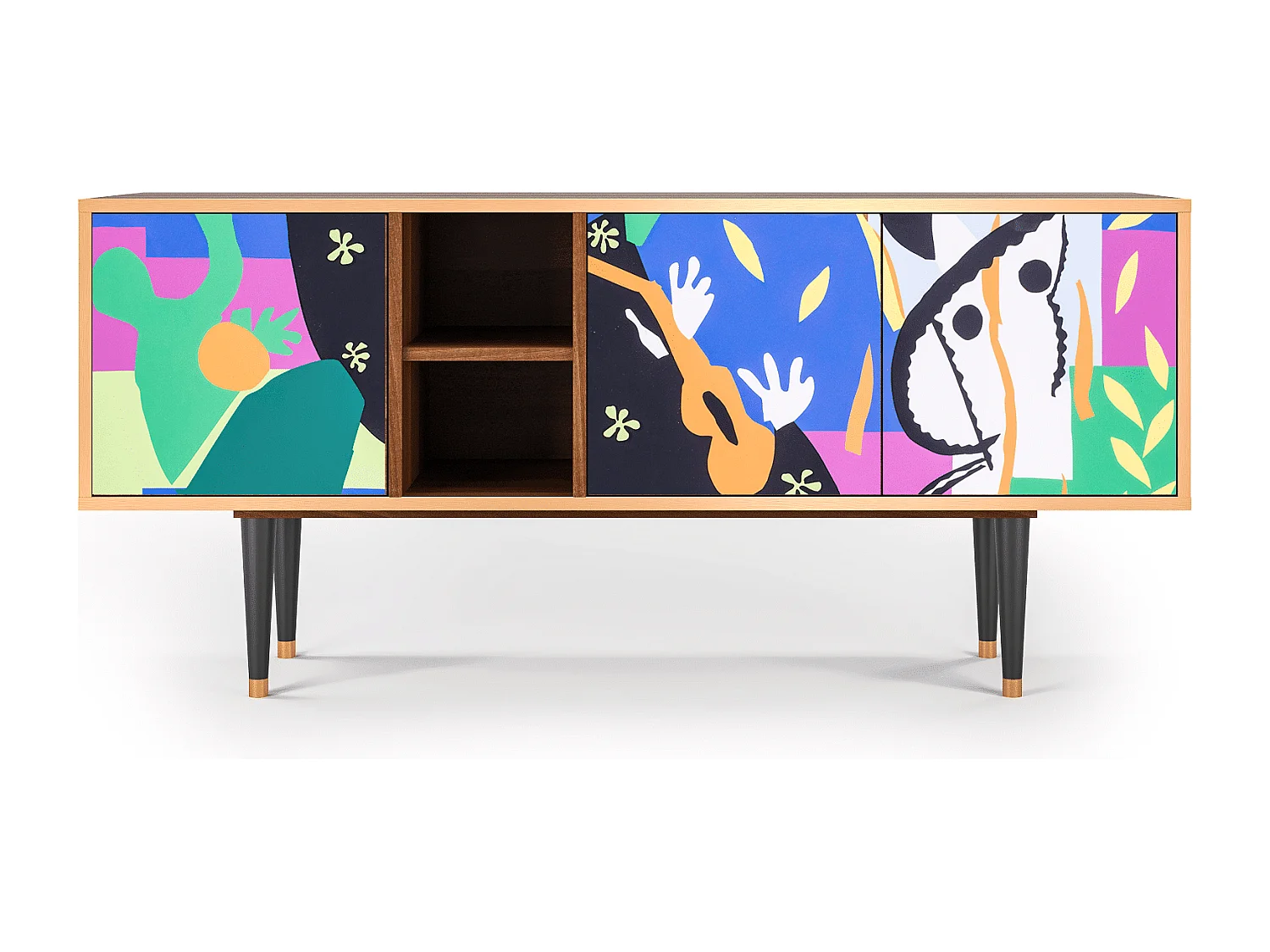 Mobile TV - 150х69х41 cm - T5 - La Tristesse du Roi, Noce