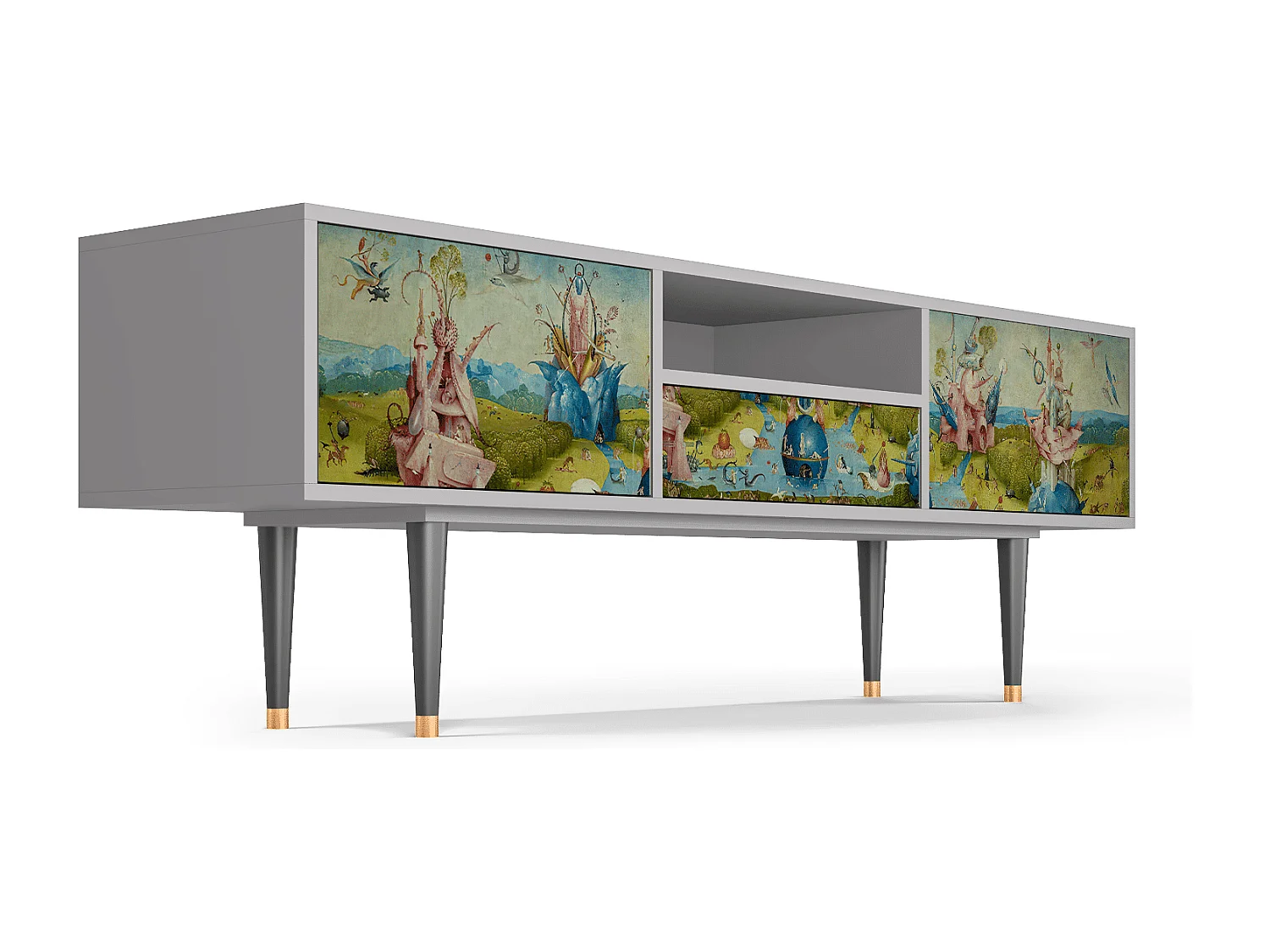 Meuble TV - 170х59х41 cm - T6 - The Garden 2 by Bosch, Gris