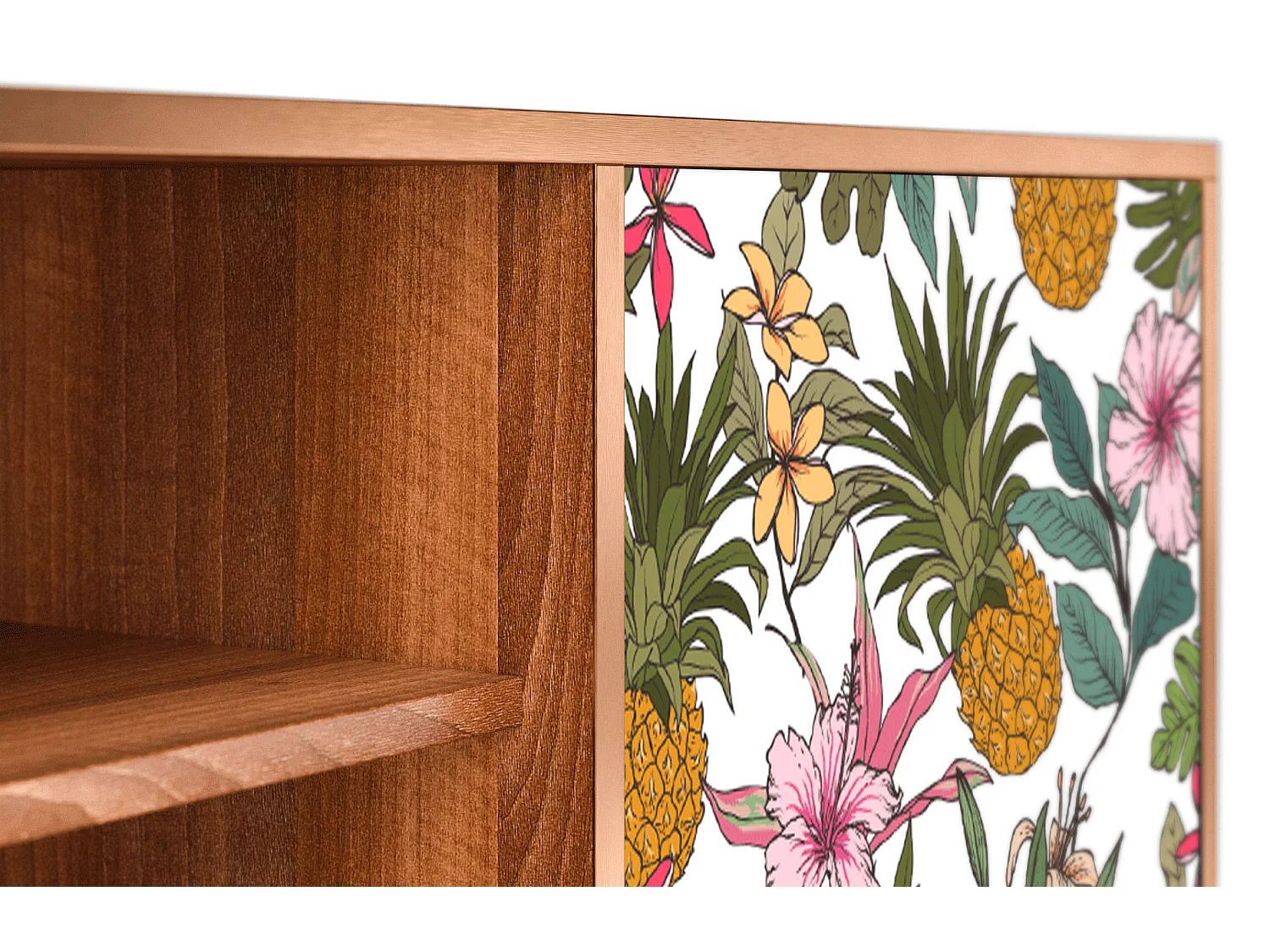 TV-Möbel - 170х69х48 cm - T2 - Estival Fruit, Walnuss