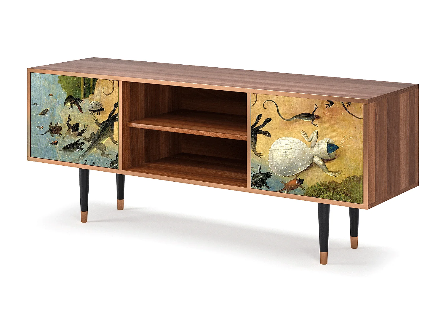 TV-Möbel - 170х69х48 cm - T2 - The Garden by Bosch, Walnuss