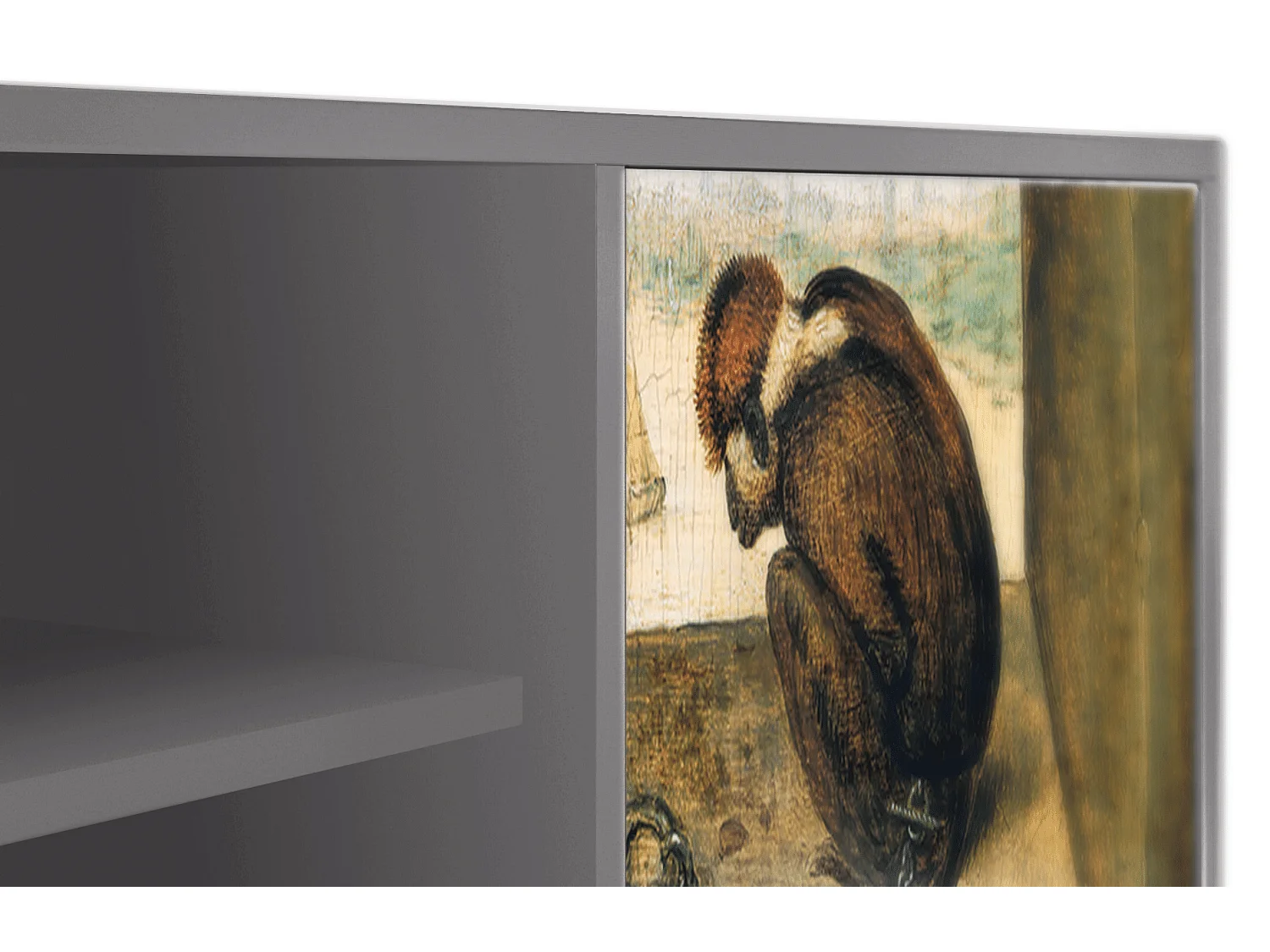 Meuble TV - 170х69х48 cm - T2 - Two Monkeys, Gris