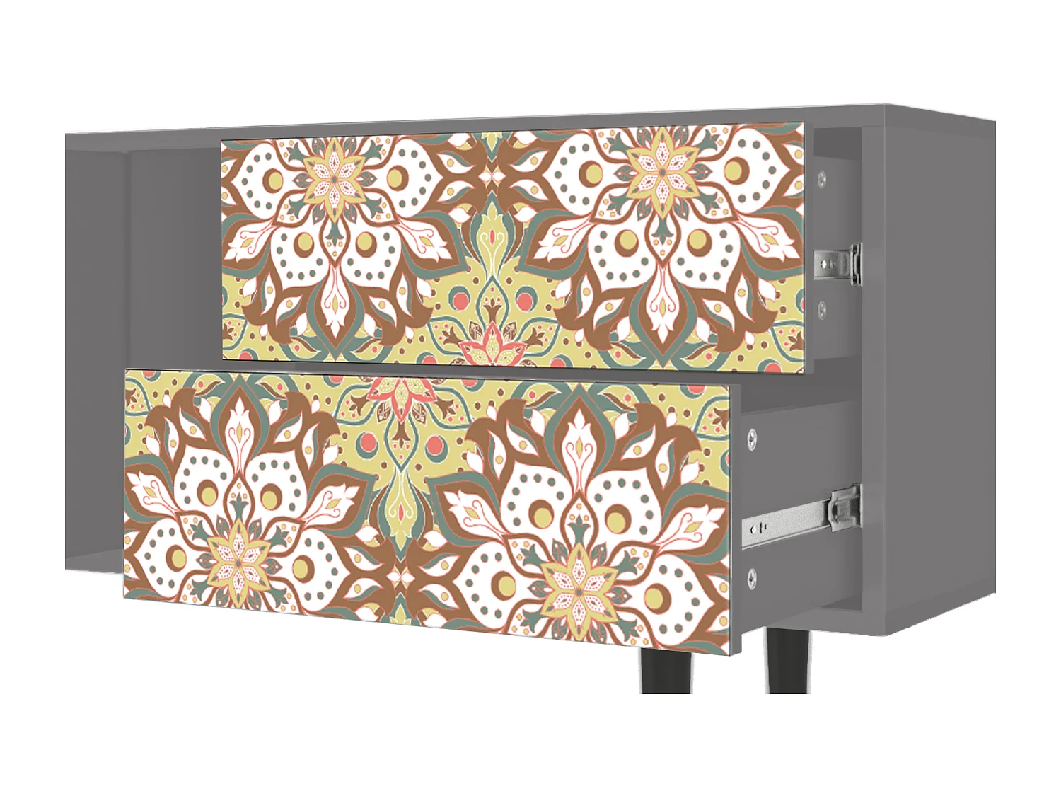 Mobile TV - 170х69х48 cm - T1 - Chinese Tea, Grigio